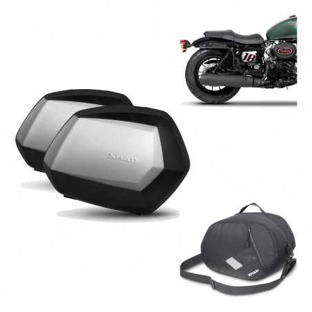 SHAD Maletas laterales + herraje 3p bolsa interna SC SH35 PREMIUM KIT-191001
