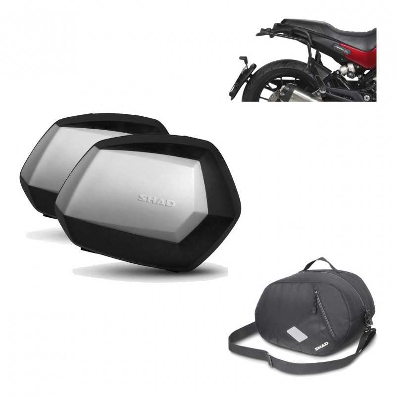 Lateral cases + 3p hardware + internal bag  SC SH35 PREMIUM