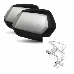 SHAD Maletas laterales + herraje 3p SC SH35 PREMIUM KIT-190952
