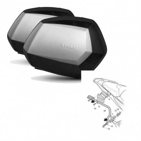 SHAD Maletas laterales + herraje 3p SC SH35 PREMIUM KIT-190952