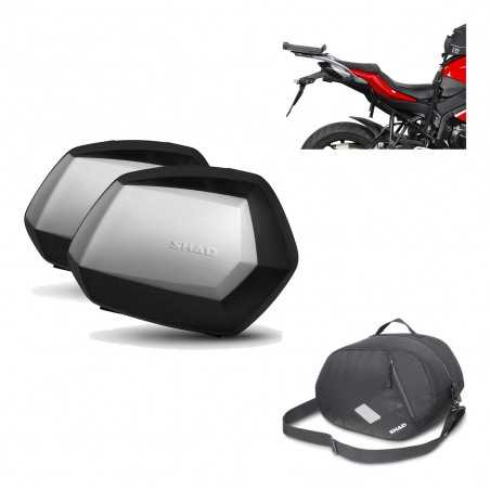 SHAD Maletas laterales + herraje 3p bolsa interna SC SH35 PREMIUM KIT-190863