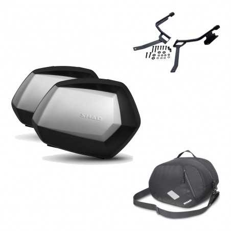 SHAD Maletas laterales + herraje 3p bolsa interna SC SH35 PREMIUM KIT-190903