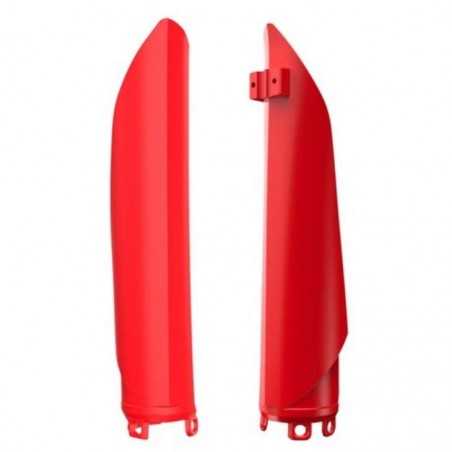 POLISPORT Protectores de horquilla moto ROJO 8398700001 87101