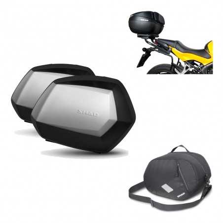 SHAD Maletas laterales + herraje 3p bolsa interna SC SH35 PREMIUM KIT-190867