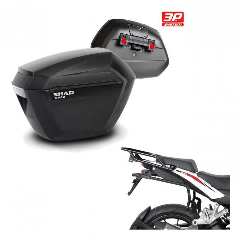 SHAD Maletas laterales + herraje 3p SH23 KIT-190809