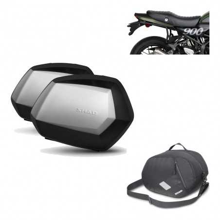 SHAD Maletas laterales + herraje 3p bolsa interna SC SH35 PREMIUM KIT-190965
