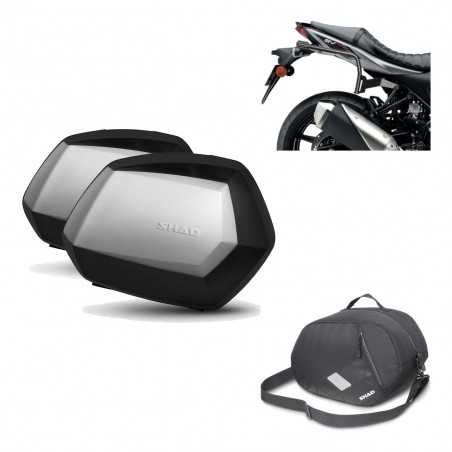 SHAD Maletas laterales + herraje 3p bolsa interna SC SH35 PREMIUM KIT-190967