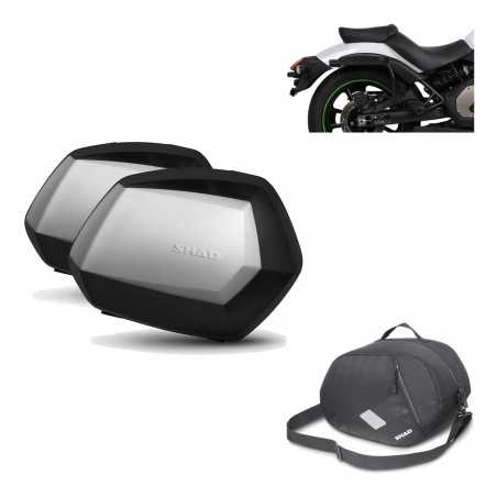 SHAD Maletas laterales + herraje 3p bolsa interna SC SH35 PREMIUM KIT-190917