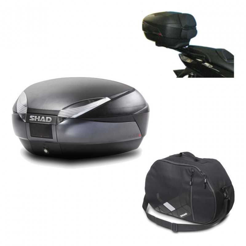 Back trunk + top fitting + internal bag  SH48 DARK GREY PREMIUM