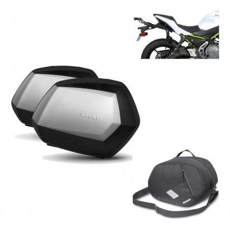 SHAD Maletas laterales + herraje 3p bolsa interna SC SH35 PREMIUM KIT-190919