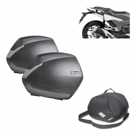 SHAD Maletas laterales + herraje 3p bolsa interna SH36 SH 36 KIT-190716