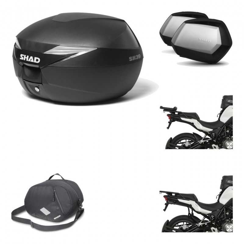 Lateral cases + back trunk + big top fitting + 3p hardware + internal bag  SH39 