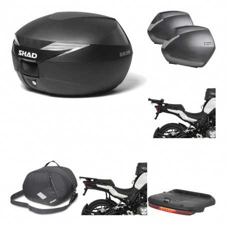 SHAD Maletas laterales + baul trasero herraje montaje accesorios 3p SH39 SH 39 SH36 36 KIT-191323