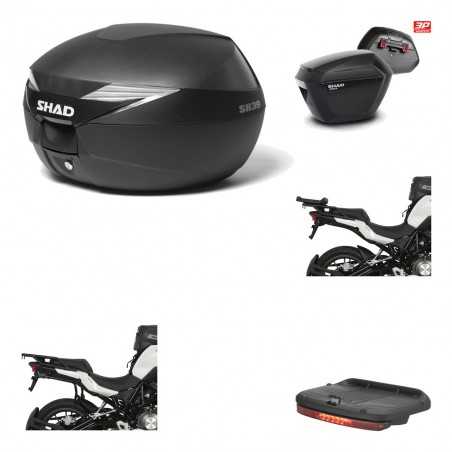 Lateral cases + back trunk + big top fitting + brake light + 3p hardware  SH39 S