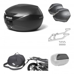 Lateral cases + back trunk + big top fitting + accessories + 3p hardware  SH39 S