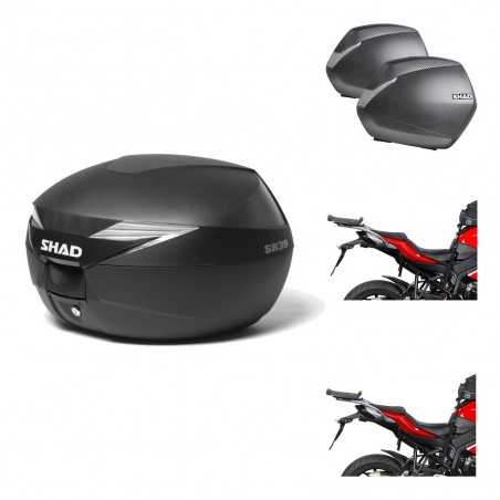 SHAD Maletas laterales + baul trasero herraje montaje 3p SH39 SH 39 SH36 36 KIT-191126
