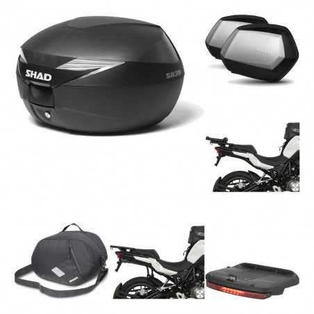 Lateral cases + back trunk + big top fitting + accessories + 3p hardware  SH39 S
