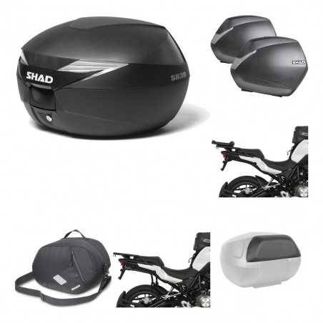 SHAD Maletas laterales + baul trasero herraje montaje accesorios 3p SH39 SH 39 SH36 36 KIT-191329