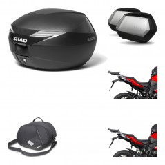 Lateral cases + back trunk + big top fitting + 3p hardware + internal bag  SH39 