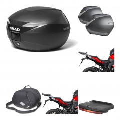 Lateral cases + back trunk + big top fitting + accessories + 3p hardware  SH39 S