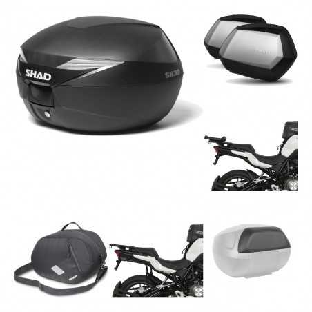 Lateral cases + back trunk + big top fitting + accessories + 3p hardware SH39 S