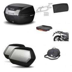 Lateral cases + back trunk + big top fitting + accessories + 3p hardware  SH40 S