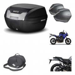 Lateral cases + back trunk + big top fitting + 3p hardware + internal bag  SH40 