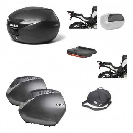 SHAD Maletas laterales + baul trasero herraje montaje accesorios 3p SH39 SH 39 SH36 36 KIT-191335