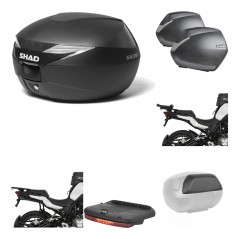 Lateral cases + back trunk + big top fitting + accessories + 3p hardware  SH39 S