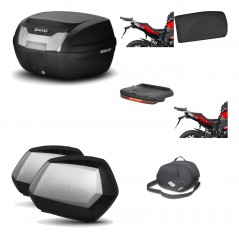 Lateral cases + back trunk + big top fitting + accessories + 3p hardware  SH40 S