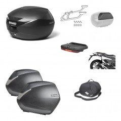 Lateral cases + back trunk + big top fitting + accessories + 3p hardware  SH39 S