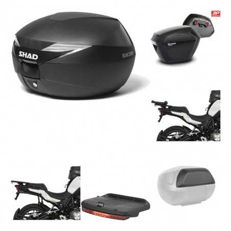 SHAD Maletas laterales + baul trasero herraje montaje accesorios 3p SH39 SH 39 SH23 KIT-191337