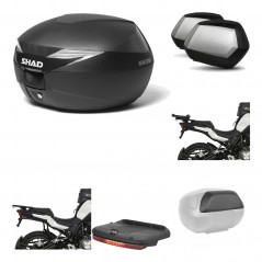 SHAD Maletas laterales + baul trasero herraje montaje accesorios 3p SH39 SH 39 SC SH35 PREMIUM KIT-191340