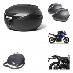 Lateral cases + back trunk + big top fitting + 3p hardware + internal bag  SH39 