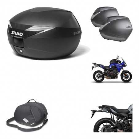SHAD Maletas laterales + baul trasero herraje montaje 3p bolsa interna SH39 SH 39 SH36 36 KIT-191293