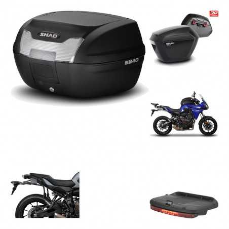 Lateral cases + back trunk + big top fitting + brake light + 3p hardware  SH40 S
