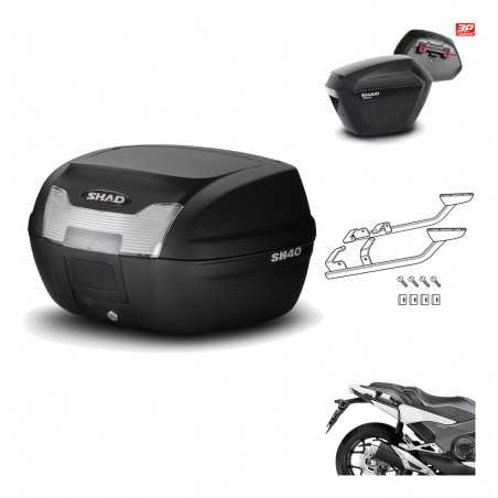 Lateral cases + back trunk + big top fitting + 3p hardware  SH40 SH 40 2011  SH2