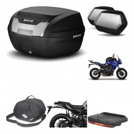 Lateral cases + back trunk + big top fitting + accessories + 3p hardware  SH40 S