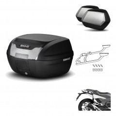 Lateral cases + back trunk + big top fitting + 3p hardware  SH40 SH 40 2011  SC 