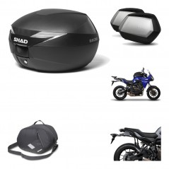 Lateral cases + back trunk + big top fitting + 3p hardware + internal bag  SH39 