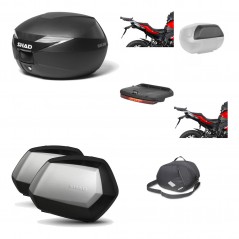 Lateral cases + back trunk + big top fitting + accessories + 3p hardware  SH39 S