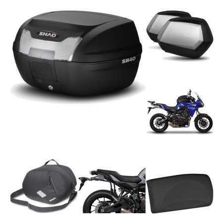 Lateral cases + back trunk + big top fitting + accessories + 3p hardware  SH40 S