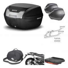 Lateral cases + back trunk + big top fitting + accessories + 3p hardware  SH40 S