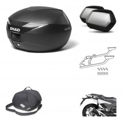 Lateral cases + back trunk + big top fitting + 3p hardware + internal bag  SH39 