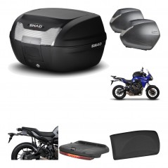 Lateral cases + back trunk + big top fitting + accessories + 3p hardware  SH40 S