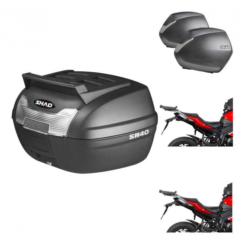 SHAD Maletas laterales + baul trasero herraje montaje 3p SH36 SH 36 KIT-191606