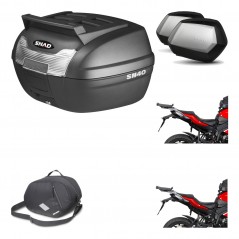 Lateral cases + back trunk + big top fitting + 3p hardware + internal bag   SC S
