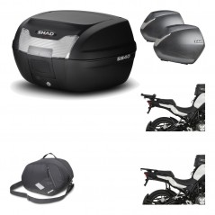 Lateral cases + back trunk + big top fitting + 3p hardware + internal bag  SH40 