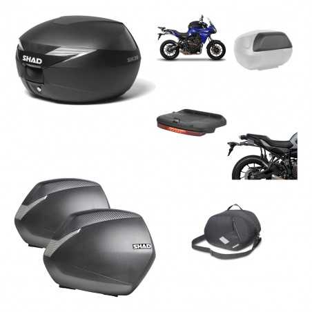 SHAD Maletas laterales + baul trasero herraje montaje accesorios 3p SH39 SH 39 SH36 36 KIT-191311