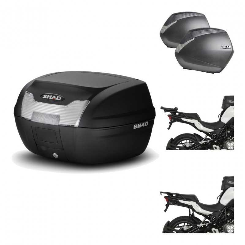 Lateral cases + back trunk + big top fitting + 3p hardware  SH40 SH 40 2011  SH3